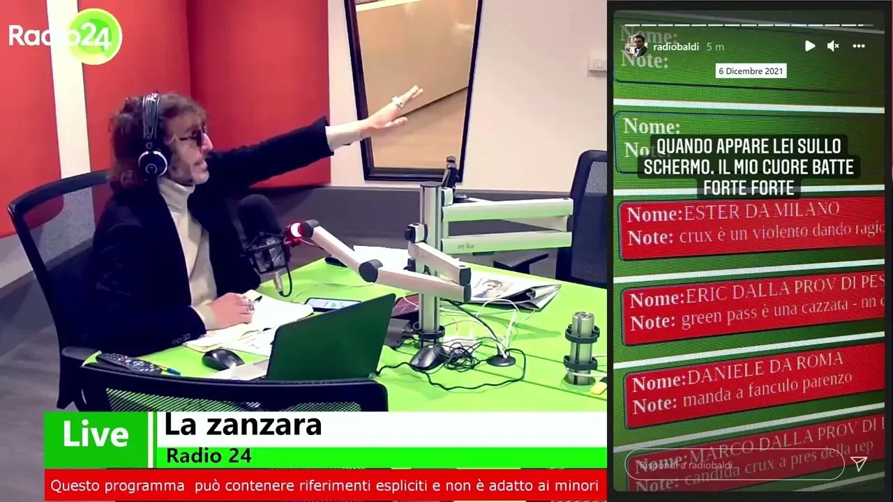 Ester da Milano e Charlotte Angie - La Zanzara 6.12.2021