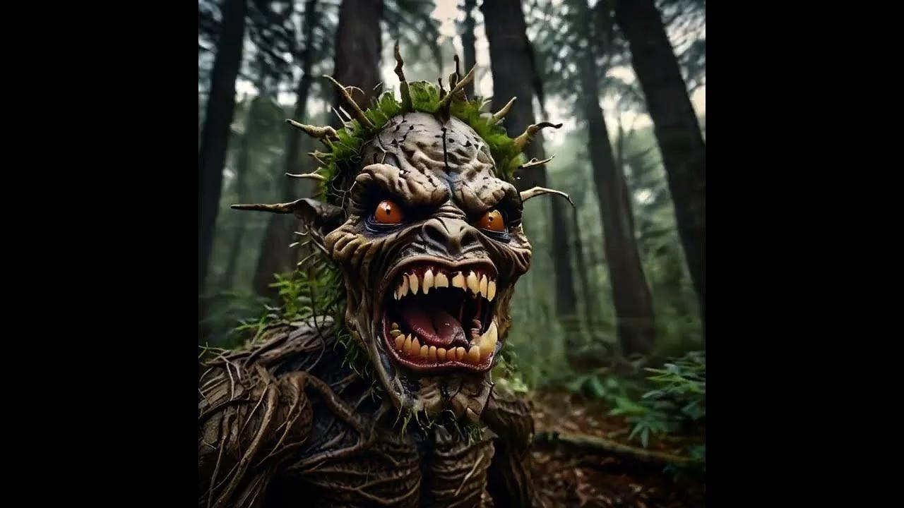 😨🌲 Forest of Dread: Encounter with a Biologically Correct Tree Creature