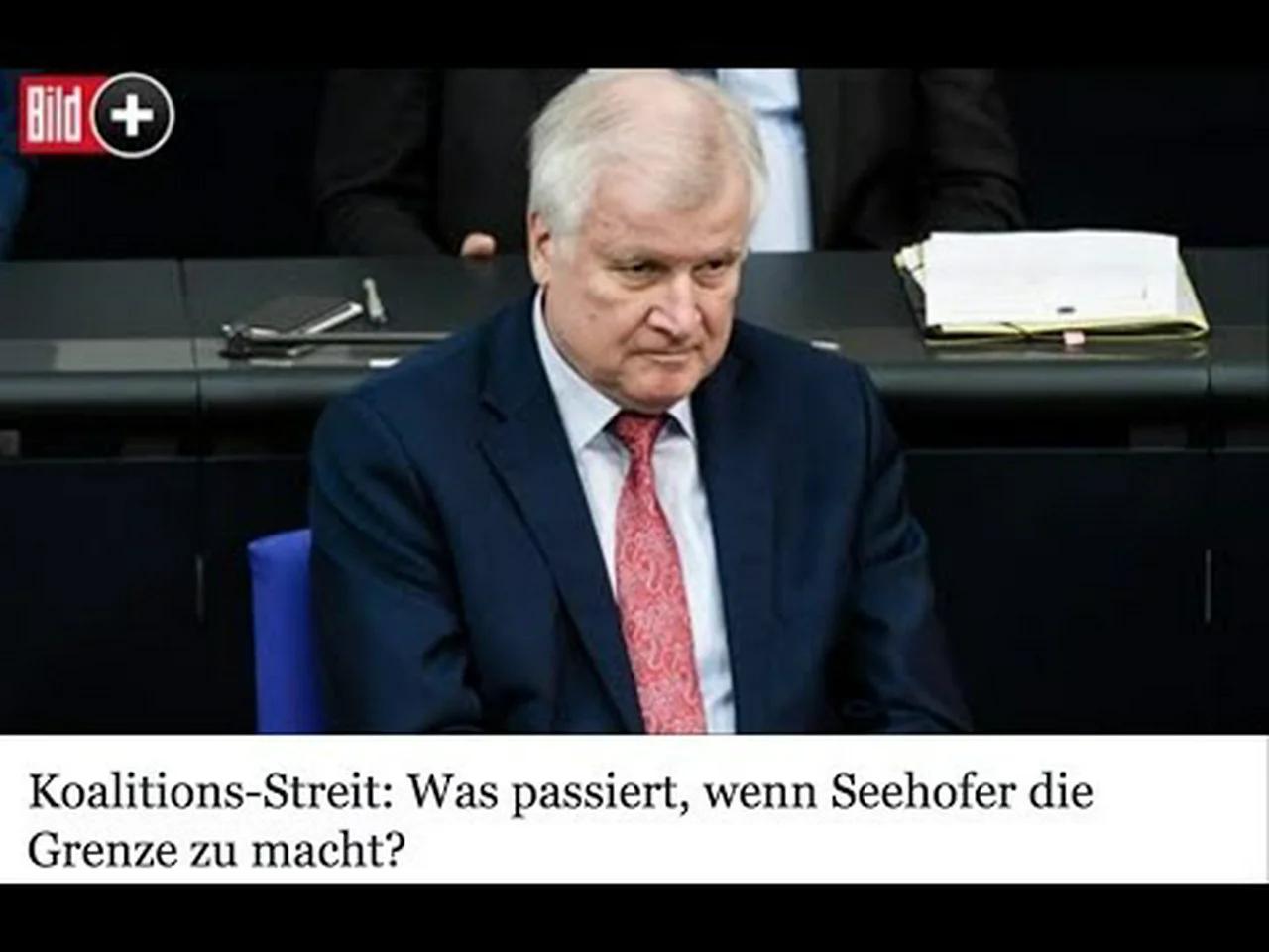 Macht Seehofer Grenze dicht? Strategiewechsel der Bilderberger?