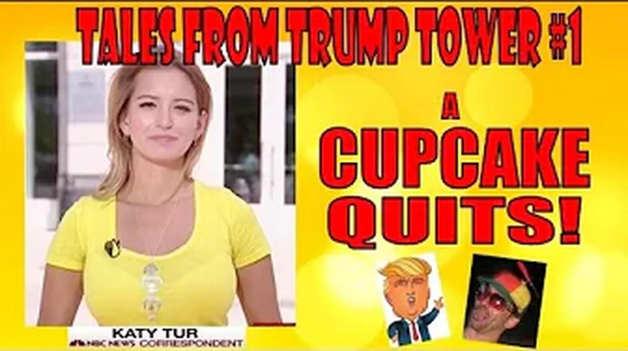 AMBUSHING MSNBC's KATY TUR: A CUPCAKE QUITS!