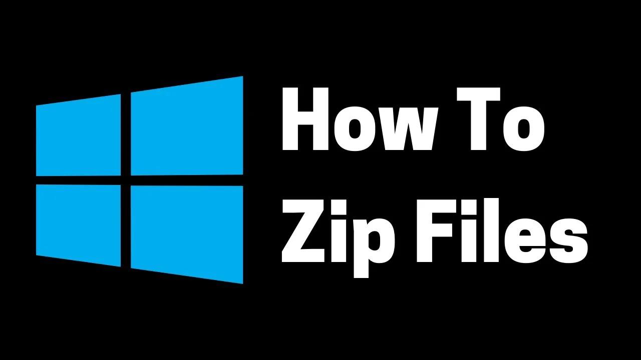 How to Zip Files on Windows 10