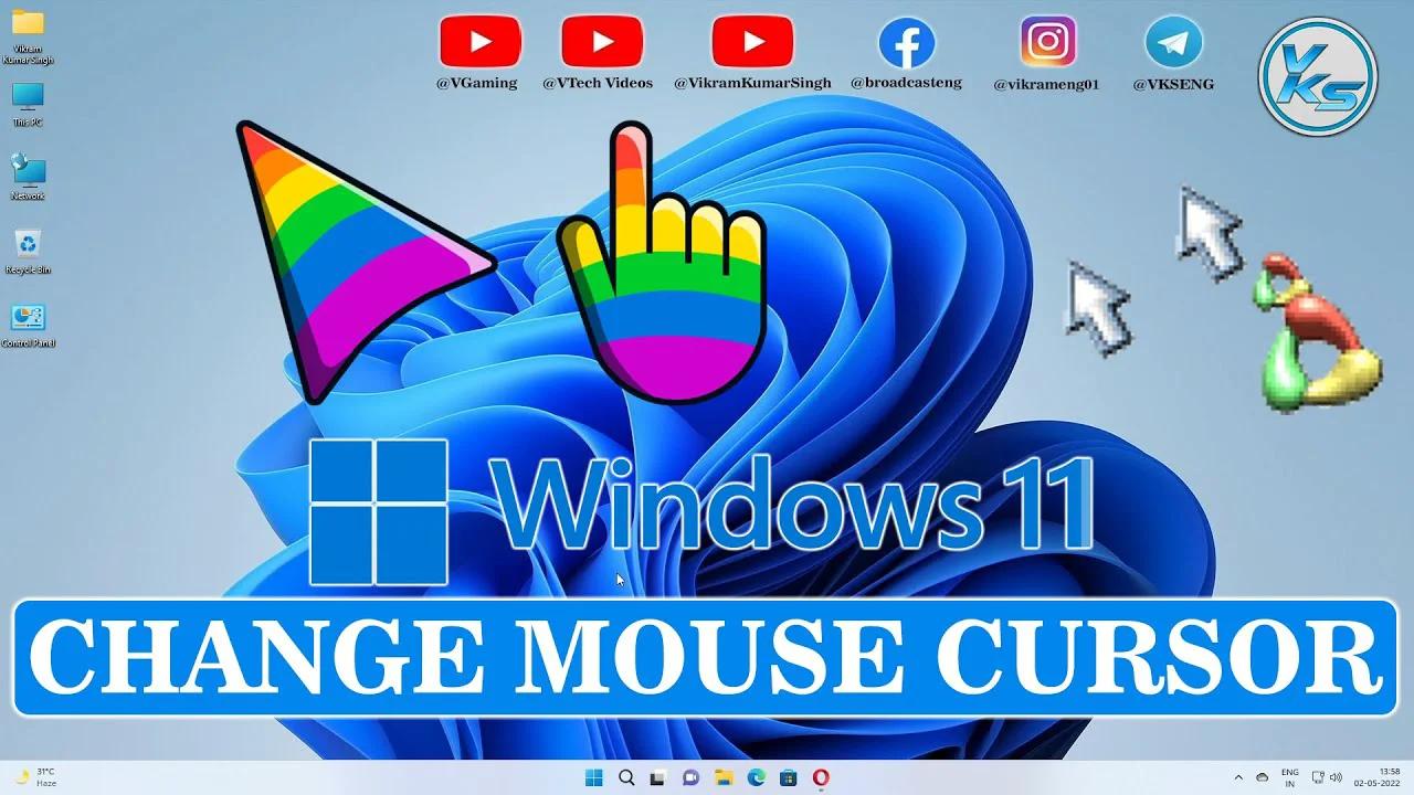 How To Change Your Cursor - Windows 11