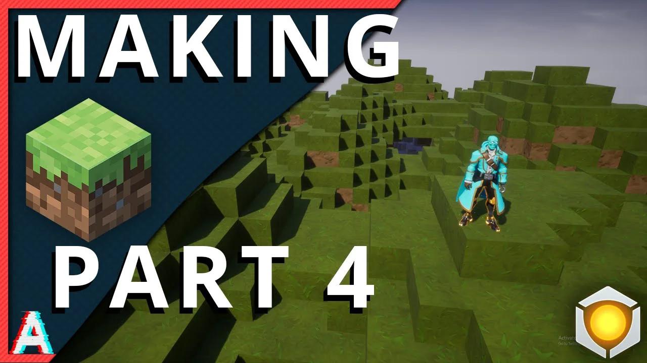 Minecraft in Core Tutorial #4: More Block Types and Caves!