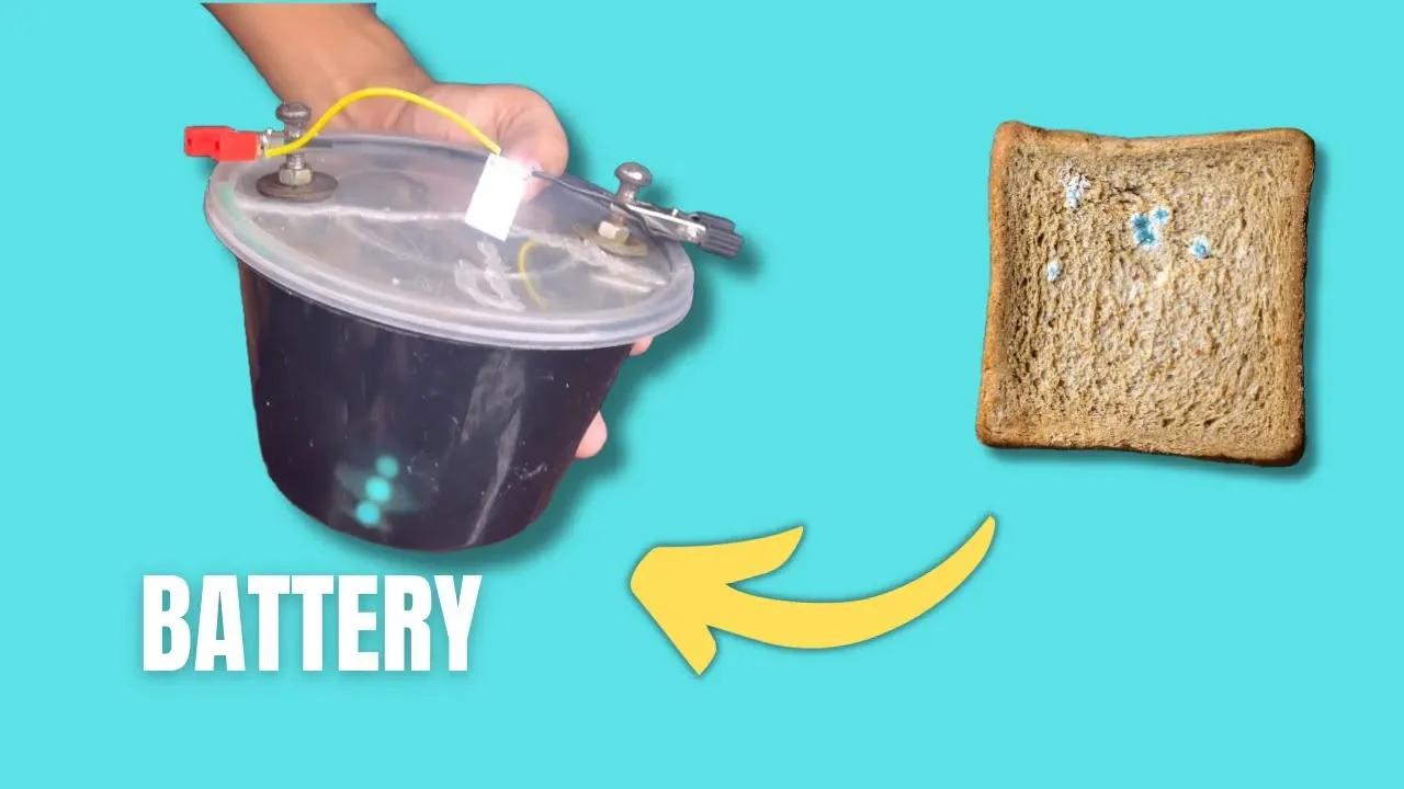 Wast Of Bread Converted Into 20000mah Battery
