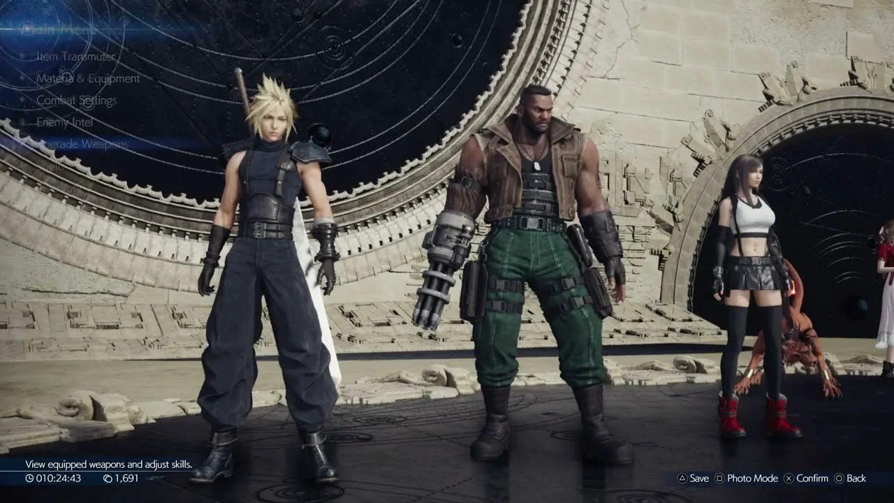Final Fantasy 7 Rebirth - Ch 2 Add Weapon Skills to Cloud's Buster ...