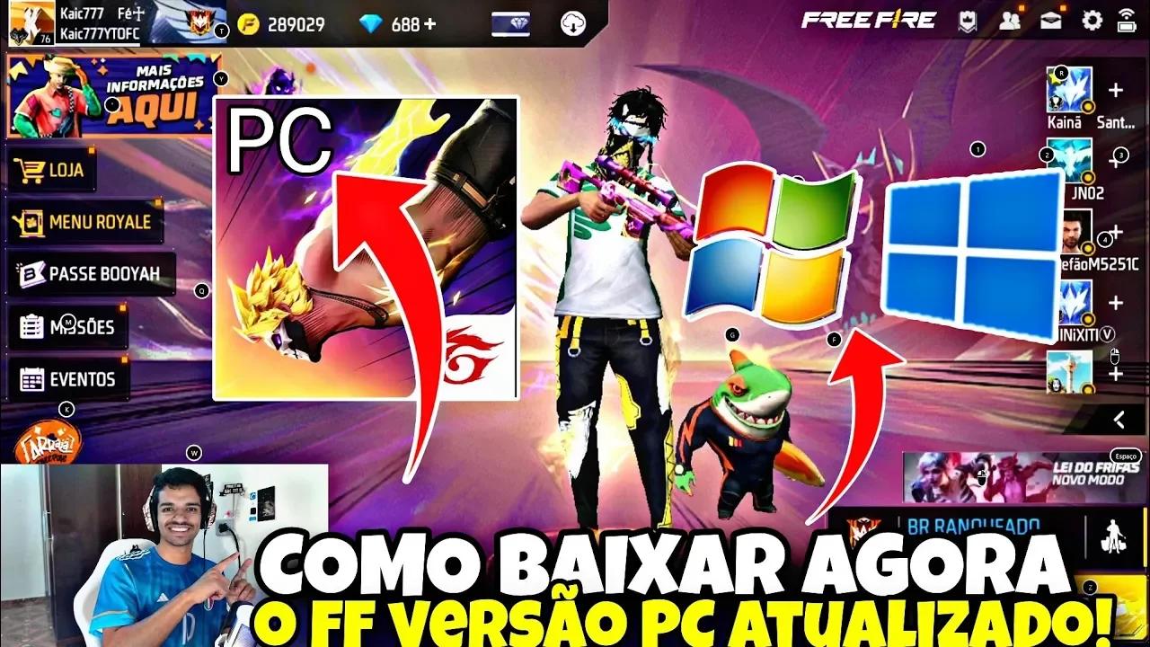 como baixar free fire no pc gamer