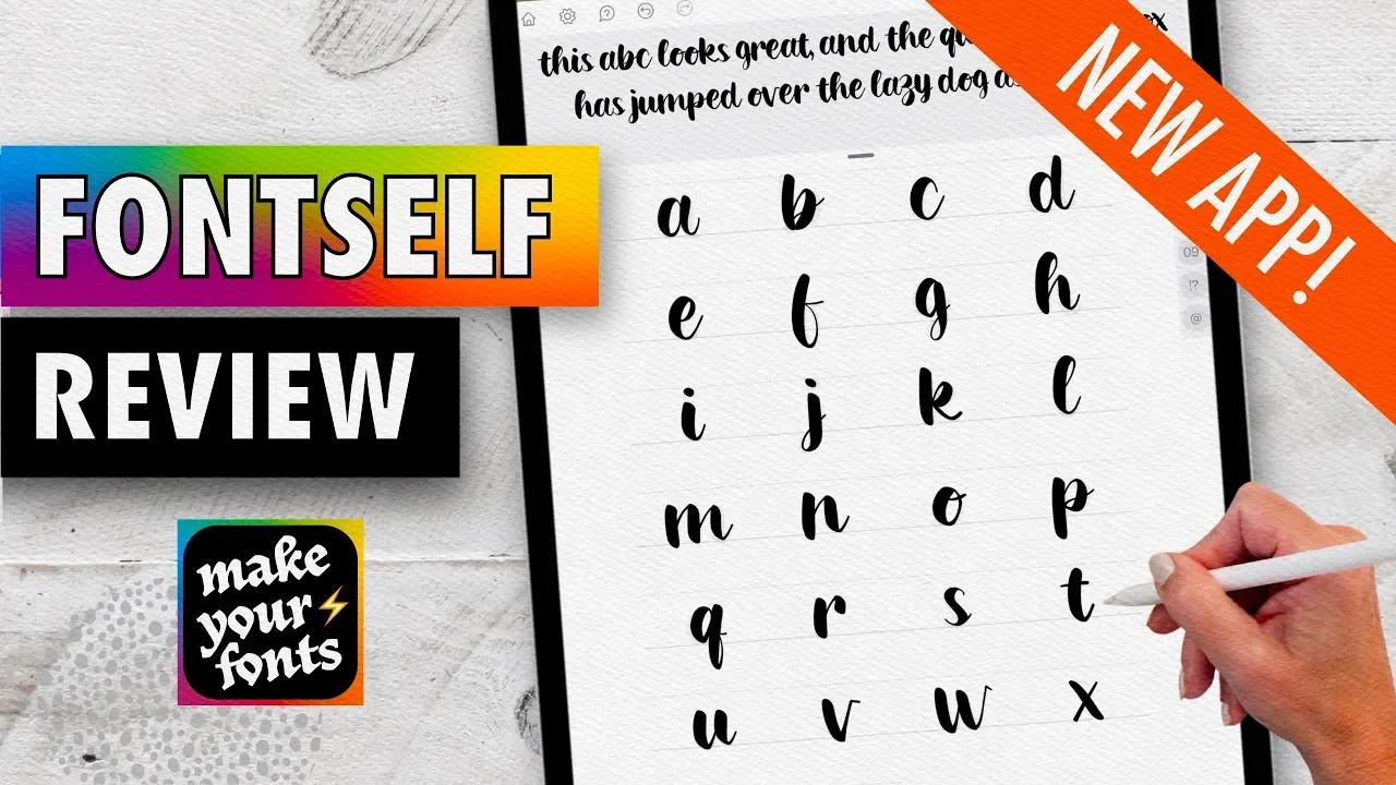 How To Make My Own Font On Ipad For Free