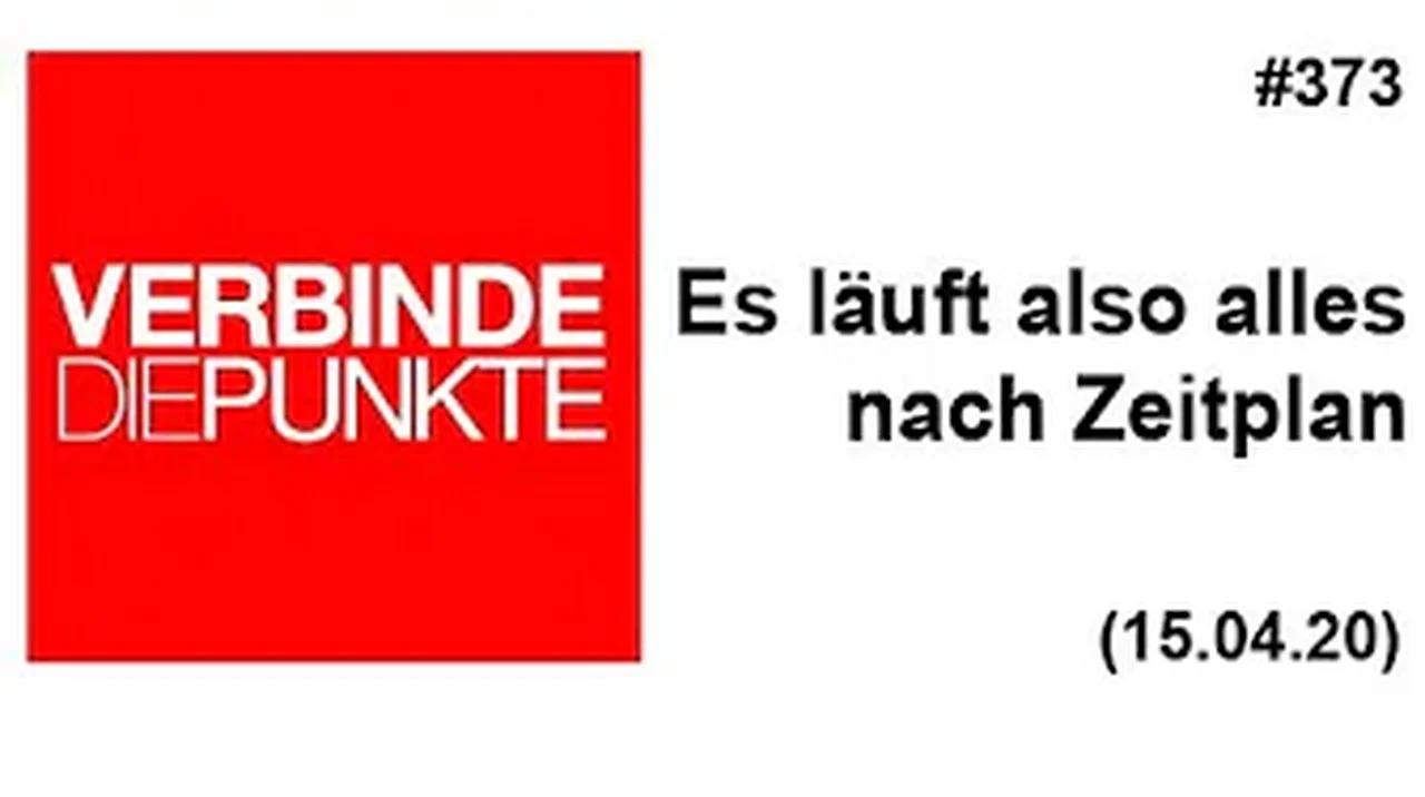 Verbinde die Punkte #373: Es läuft also alles nach Zeitplan (15.04.2020)