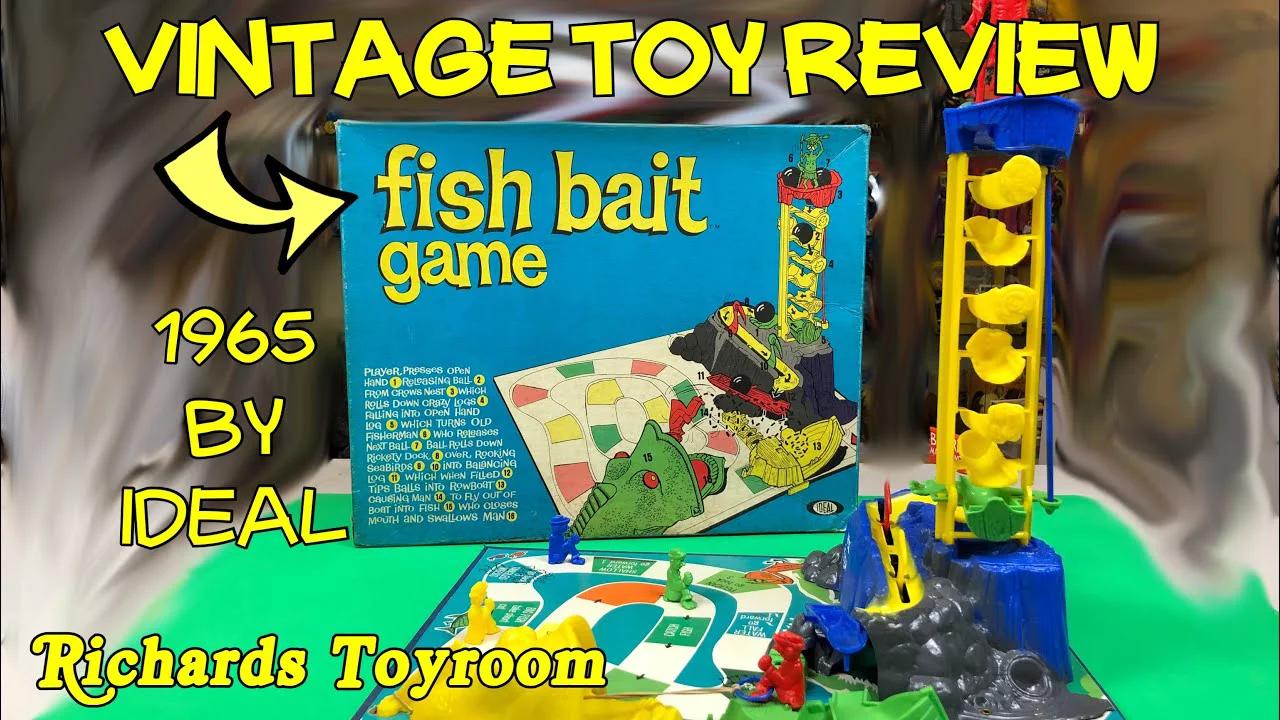 Vintage Toy Review Fish Bait Game By Ideal 1965