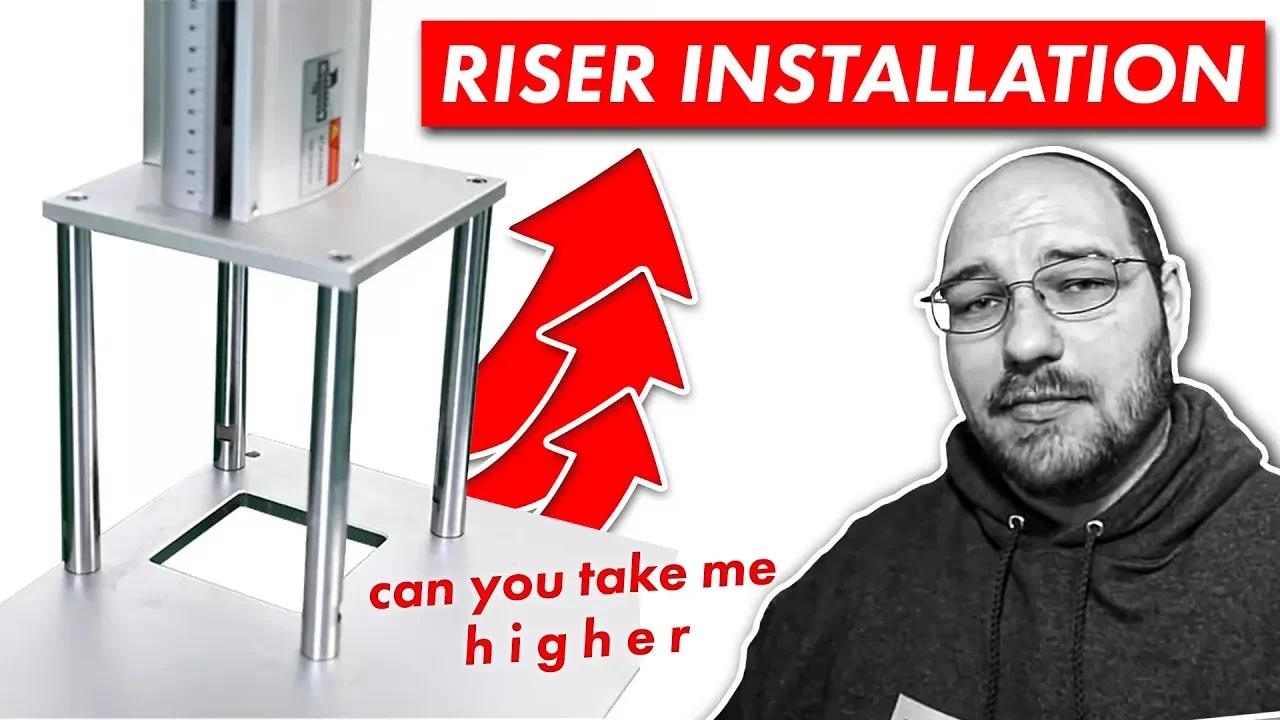 Raise the Roof! | Z Tower Riser Install For Your Fiber Laser