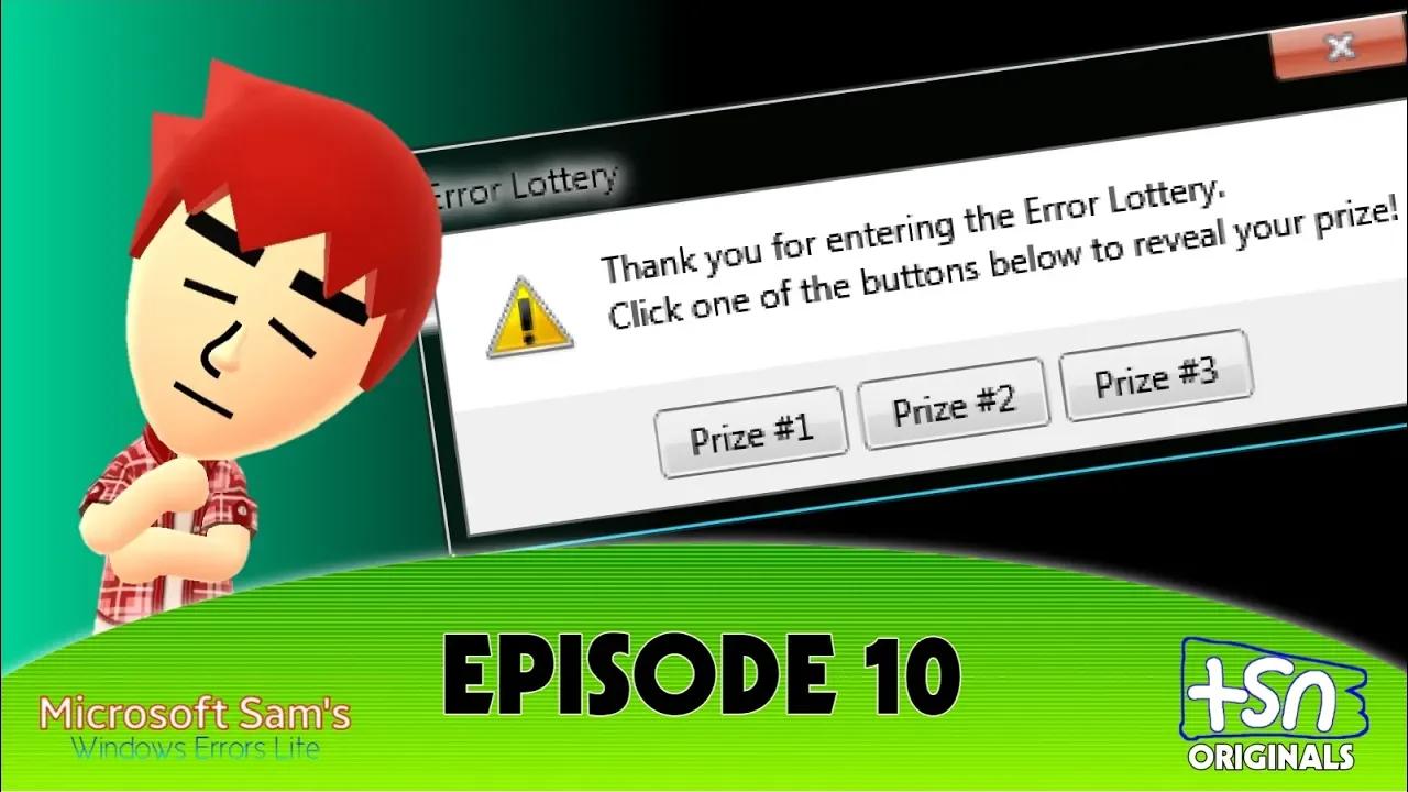 Microsoft Sam's Windows Errors Lite: Episode 10 | TSN Originals