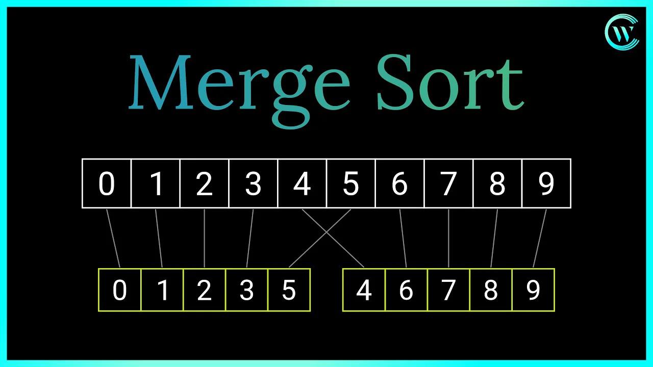 Merge Sort -- Explanation | Manim Animation