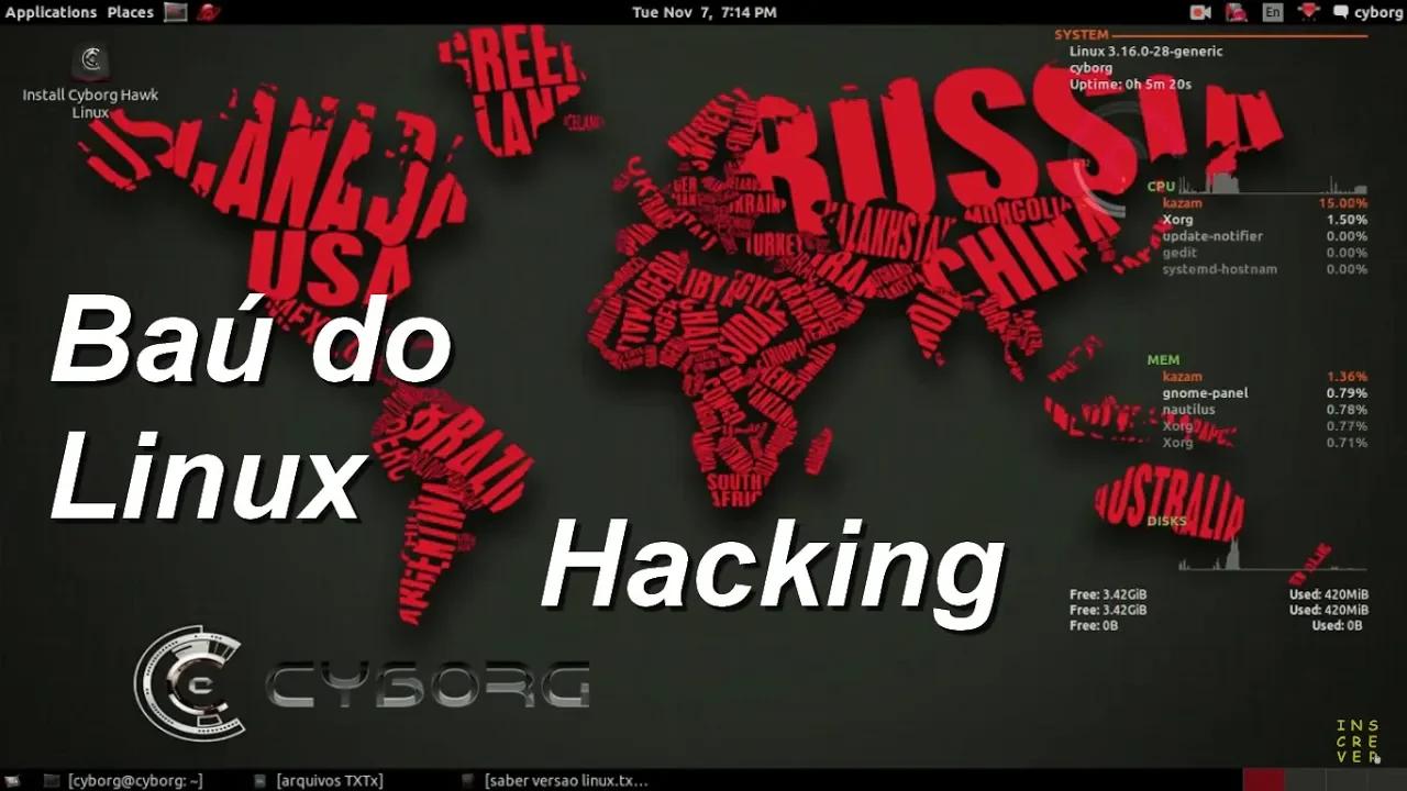 Cyborg Hawk para profissionais de segurança cibernética. Baú do Linux ...