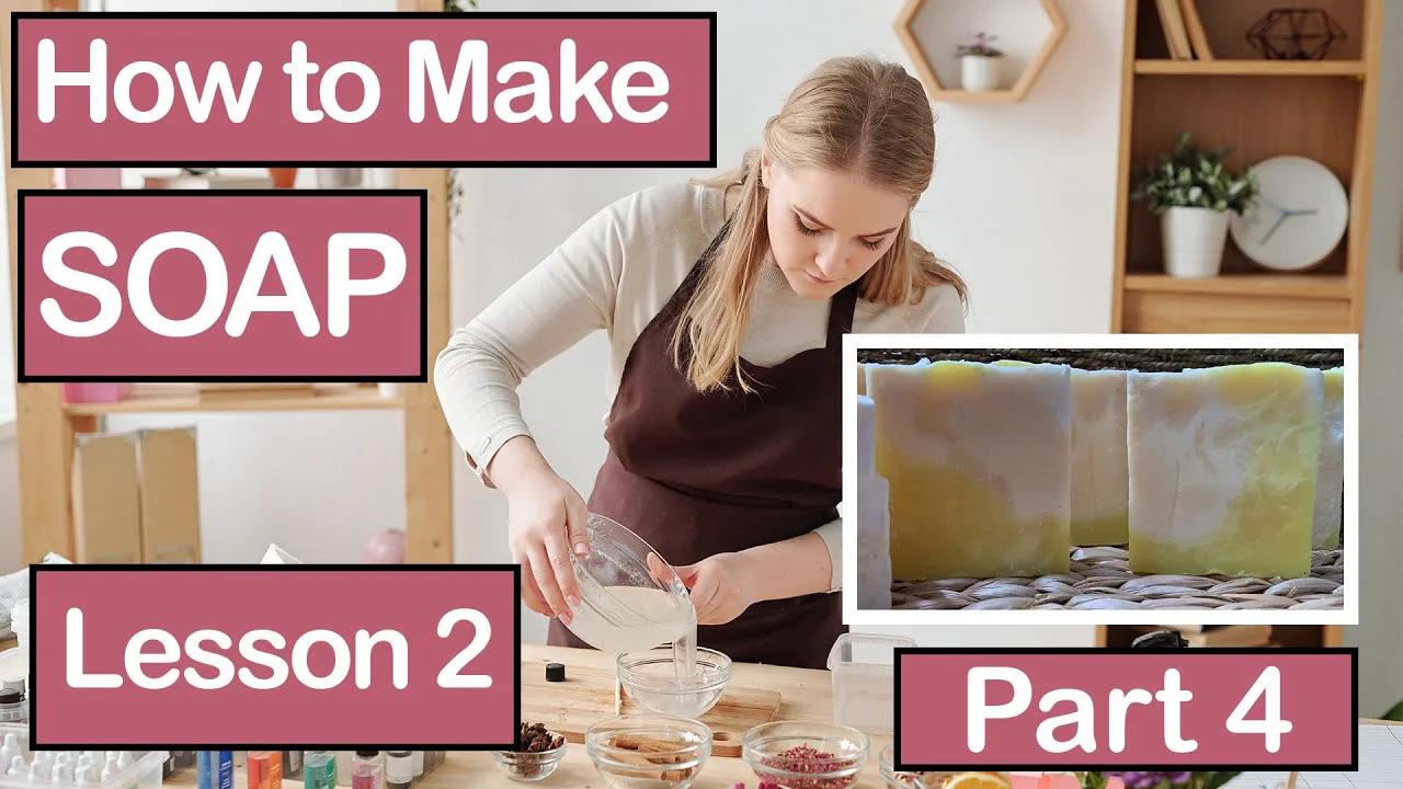 How to Make Cold Process Soap ~ Lesson 2~ Part 4/12~ Super Fat, False ...