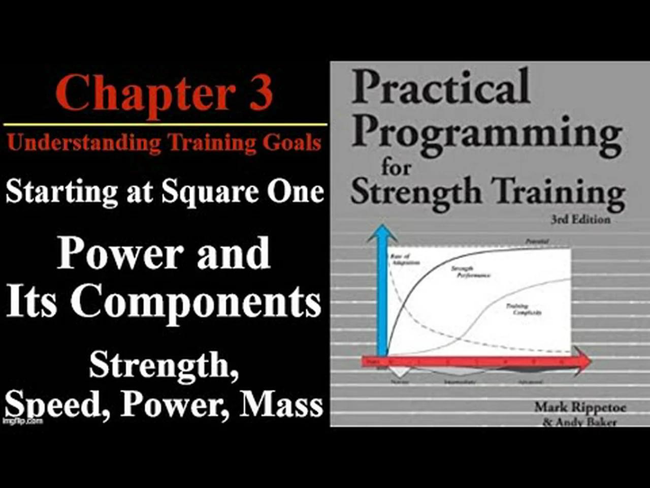 Practical Programming for Strength Training - Chapter 3 - Power and Its ...