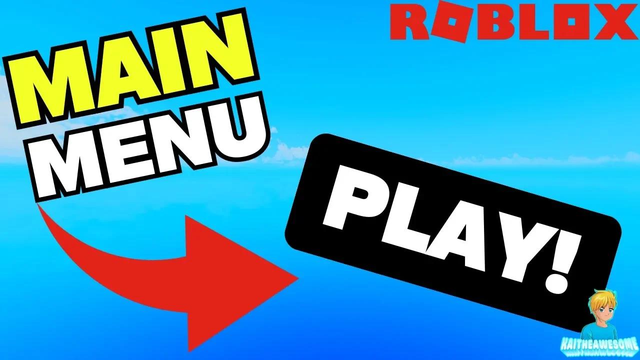 How To Make Menu In Roblox Studio