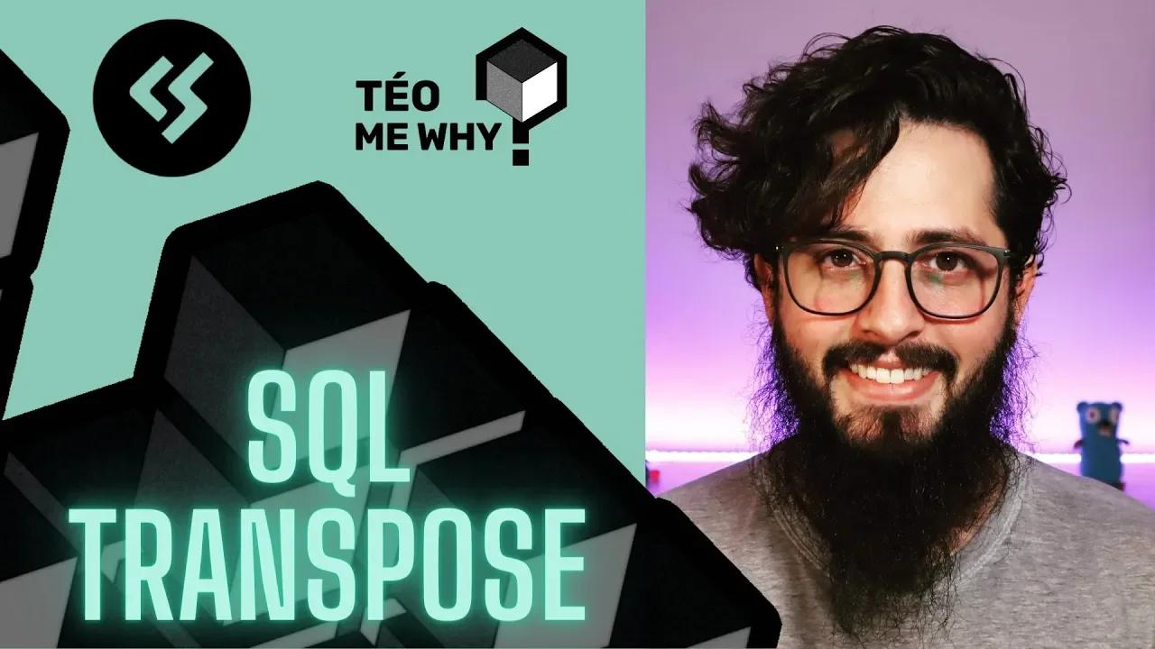 Transpose no sql