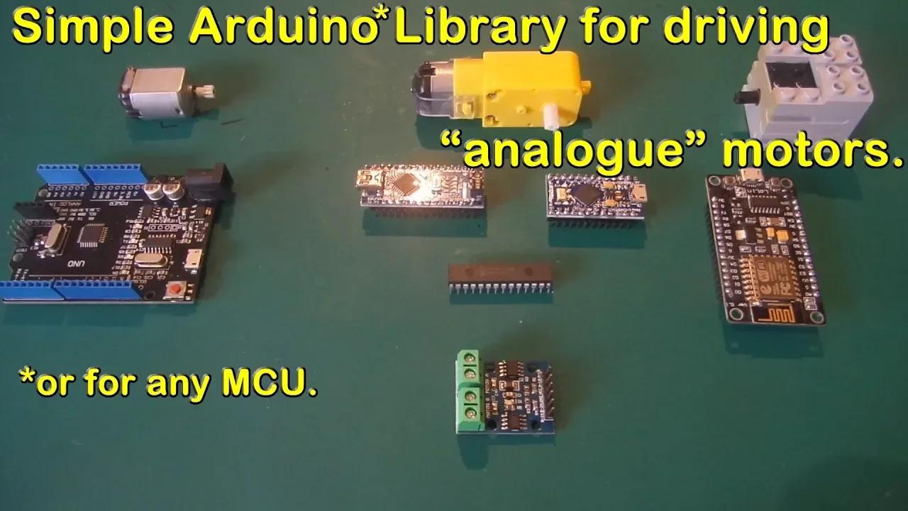 Motor Driver Library For Arduino Esp32 Etc