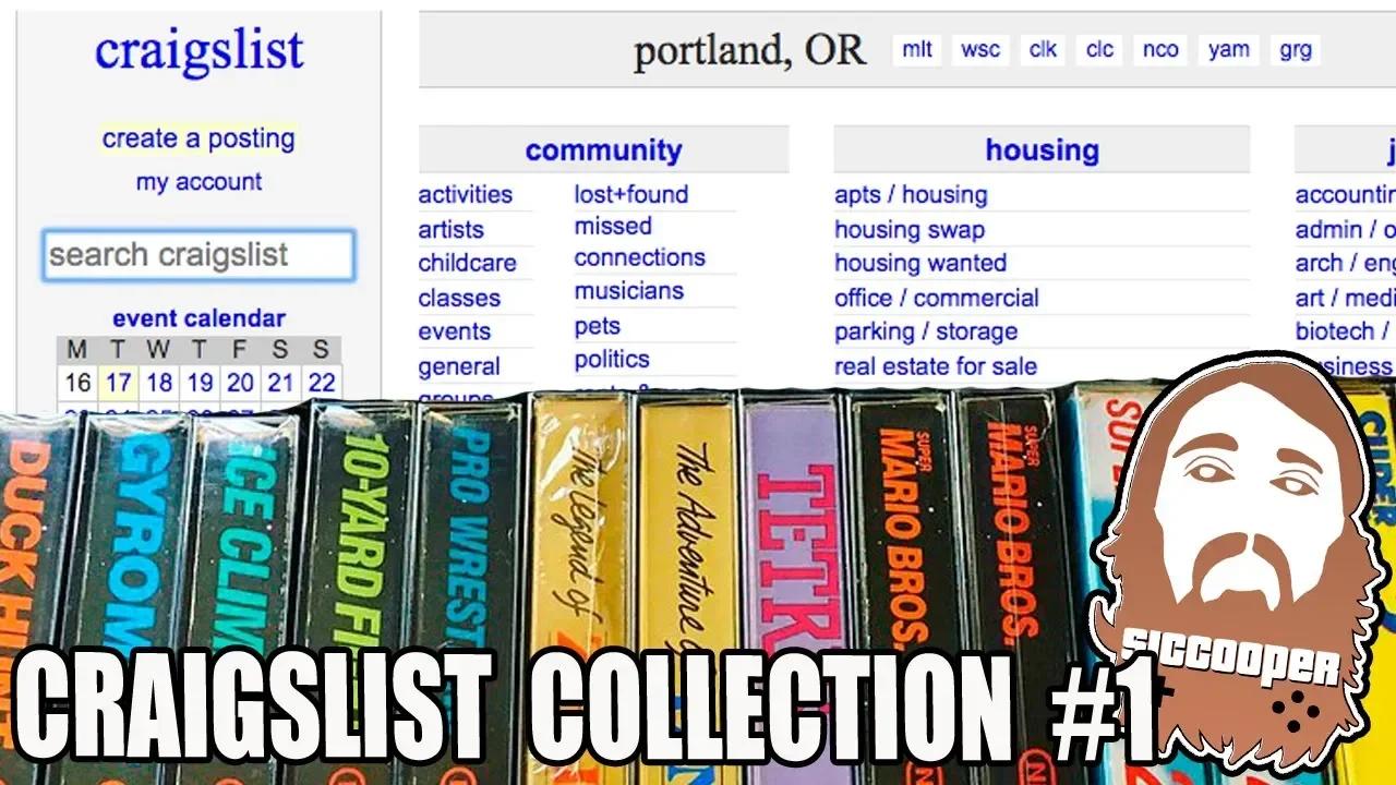 Best Scores Ever 3 Craigslist Collection (NES, Saturn, Genesis