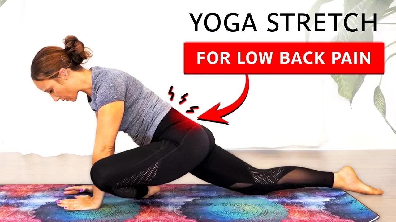 Yoga for Low Back Pain | 15 Minute Beginners Stretches for Pain Relief | Yoga for Beginners w/ Tessa