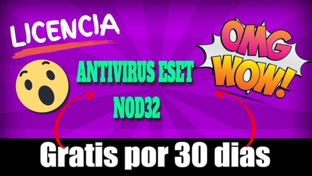 Licencia Gratis Por 30 Dias Para Antivirus Eset Nod32