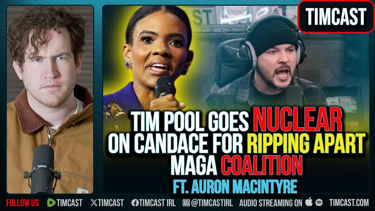 Tim Pool Goes NUCLEAR On Candace For Ripping Apart MAGA Coalition ft ...