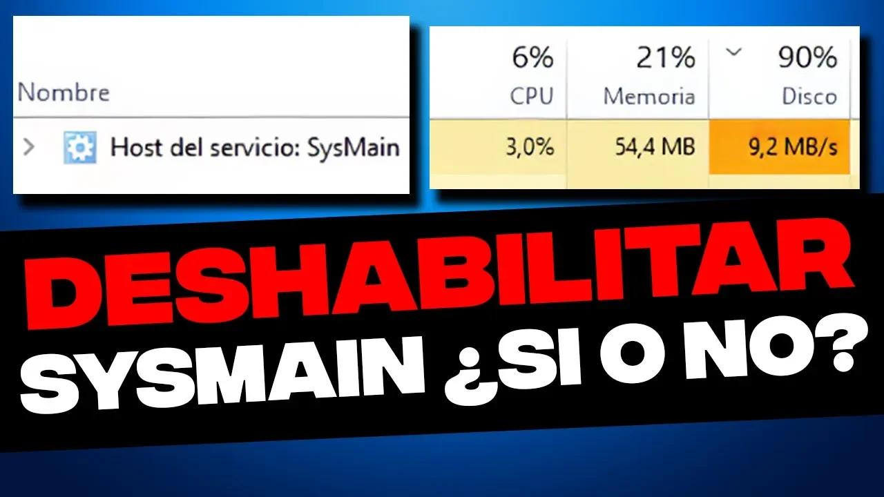 Activar o Desactivar SYSMAIN en Windows 10 ¿QUÉ ES ? (Superfetch)