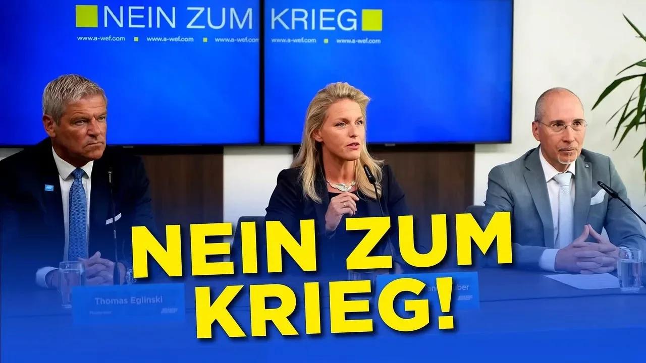 „Nie wieder Krieg!“ - A-WEF Petition / 80. Jahrestag der Befreiung vom Faschismus