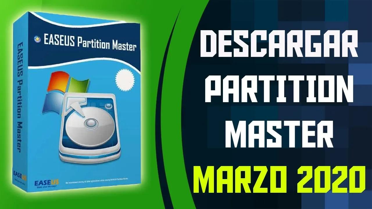 DESCARGAR EASEUS PARTITION MASTER PRO ACTIVADO 2020