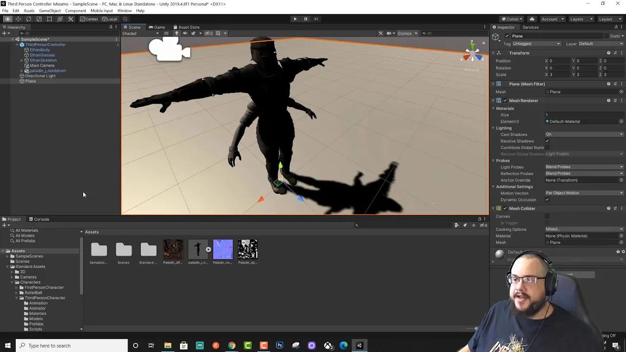 Replace Unity Thirdpersoncharacter With Mixamo Character Short Version