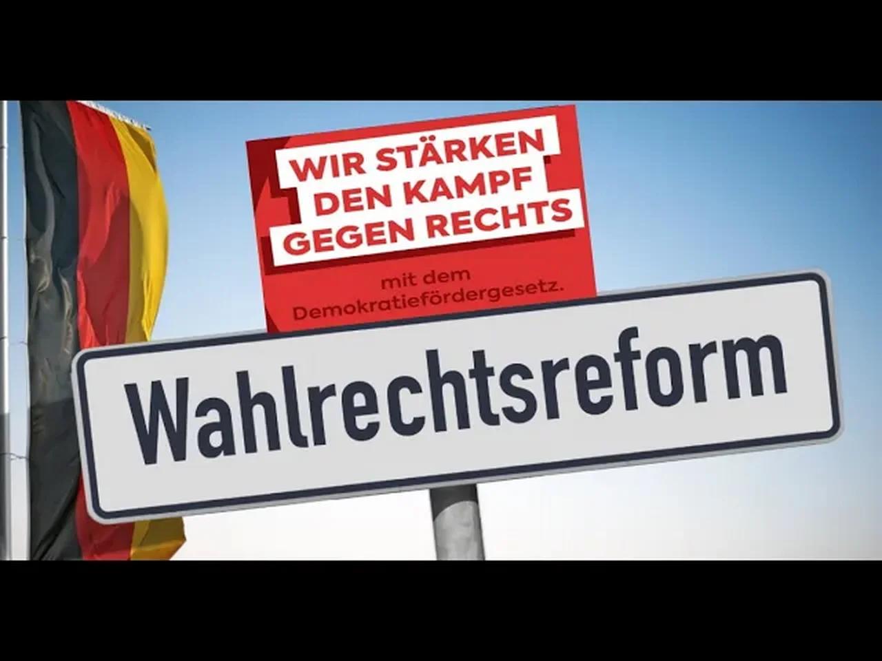 IHRE DEMOKRATIE DARF NICHT GEFÄHRDET WERDEN👍