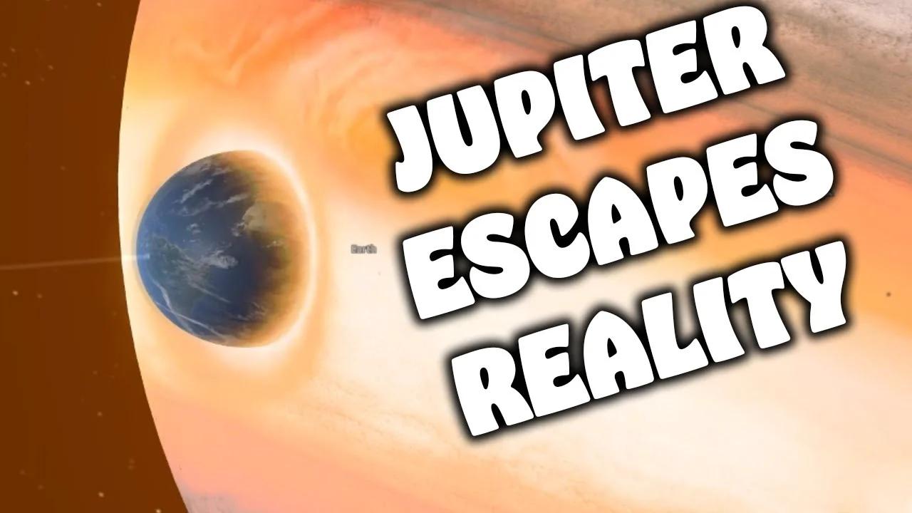 Jupiter Broke The Simulation In Universe Sandbox