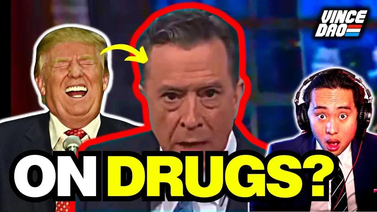 Stephen Colbert Unhinged Meltdown After Trump Civil Case Fails To Stop Him