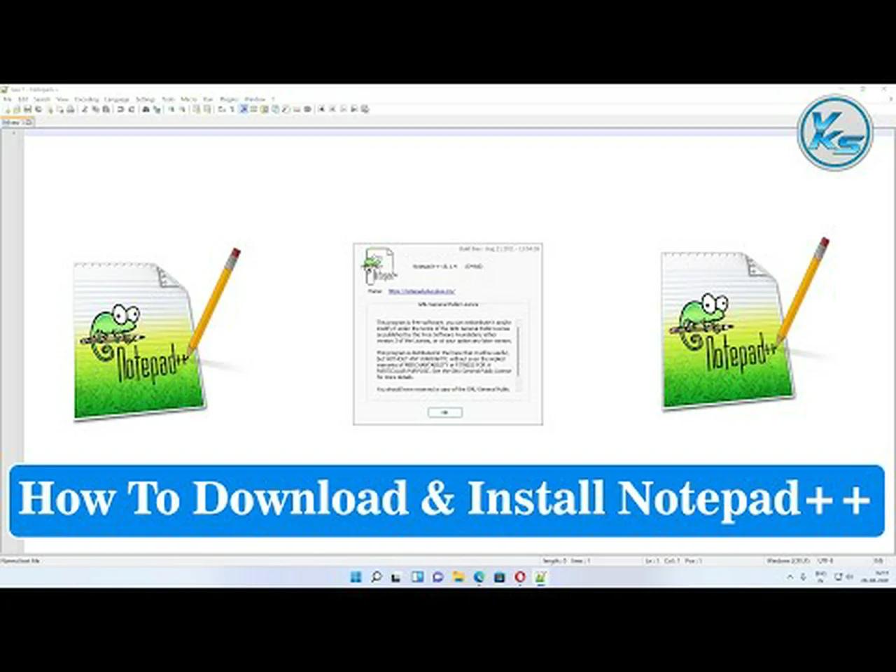 How To Download And Install Notepad++ 8.1.4 On Windows 11/10/8/7 ...