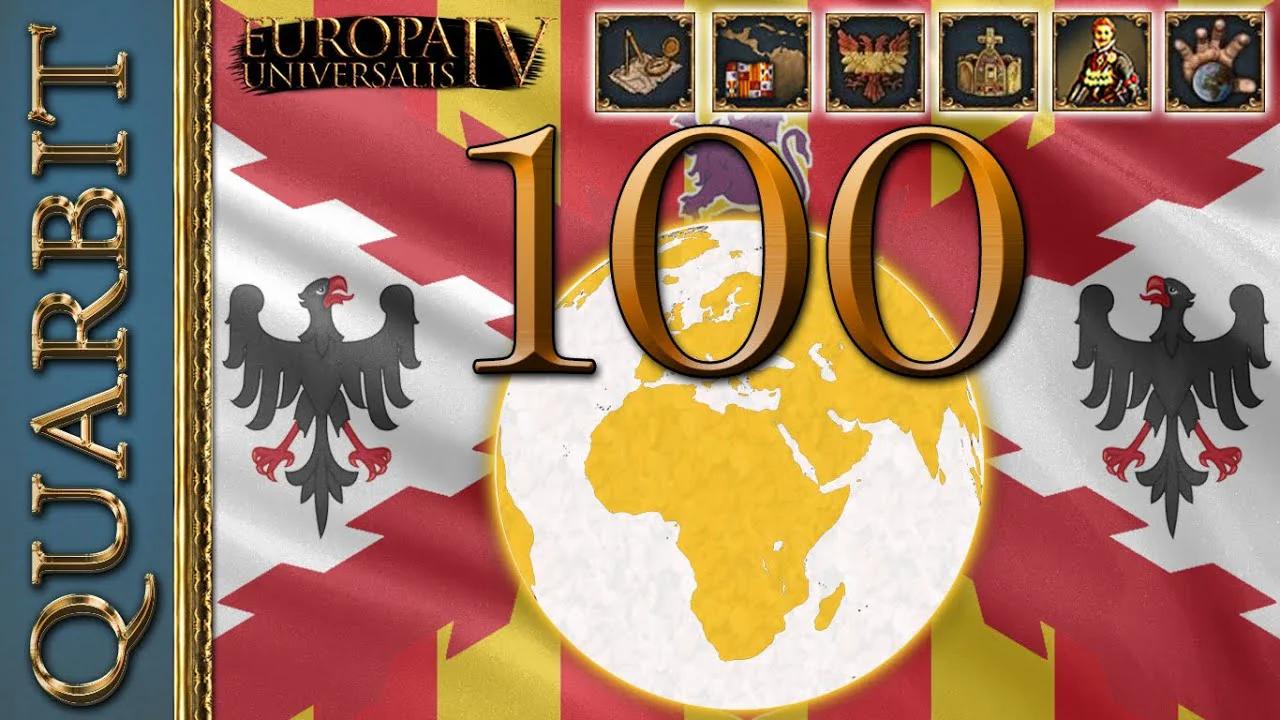 A Golden Globe! - EU4 1.30 Spain World Conquest Attempt! - Part 100 Finale!