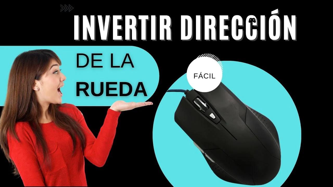 Cómo Cambiar La Dirección De La Rueda Del Ratón en PC 🖥