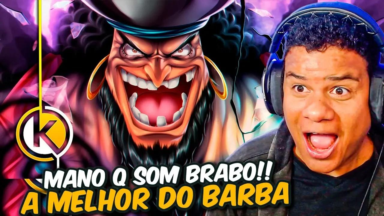 Barba Negra One Piece Nova Era Okabe React Anime Pro