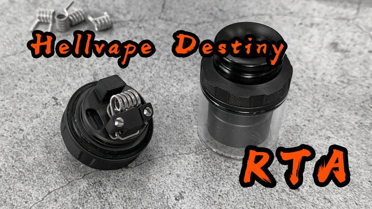 Hellvape Destiny RTA Disassembly & Rebuilding | Vapesourcing Review