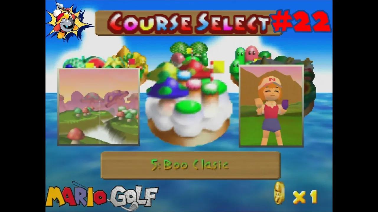 Mario Golf 22 - End of the Cursed Course (Boo Clasic, Back 9)