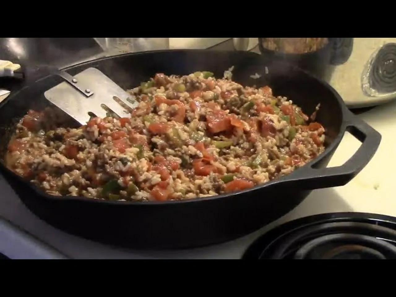Gail Cooks Spanish Rice