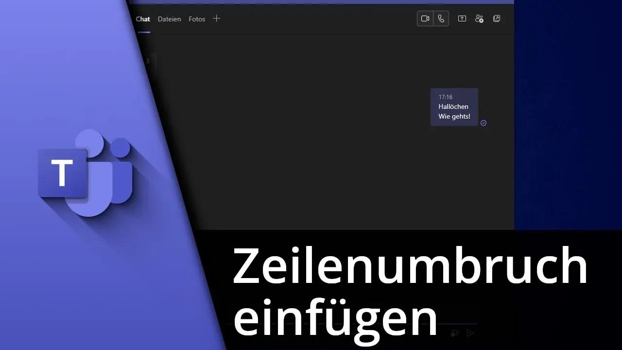 Teams zeilenumbruch teams chat zeilenumbruch tutorial