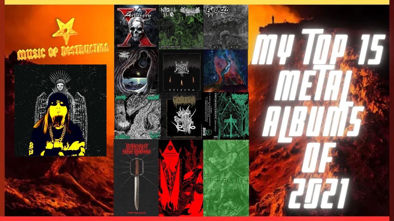 пёџmy Top 15 Metal Albums Of 2021 пёџ