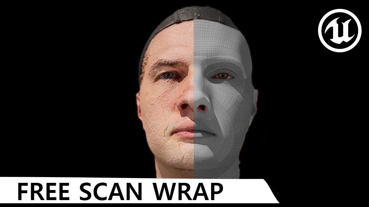 FREE FACE SCAN RETOPOLOGY TOOL