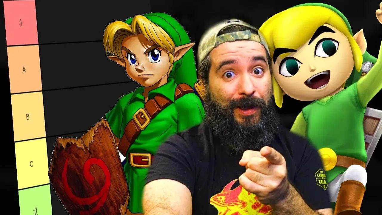 Ranking Every Zelda Game