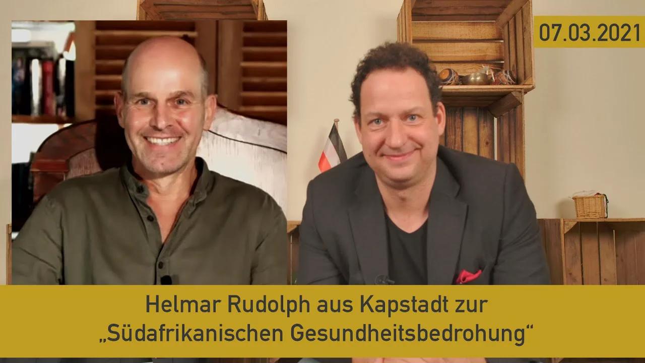 Helmar Rudolph aus Kapstadt zur 