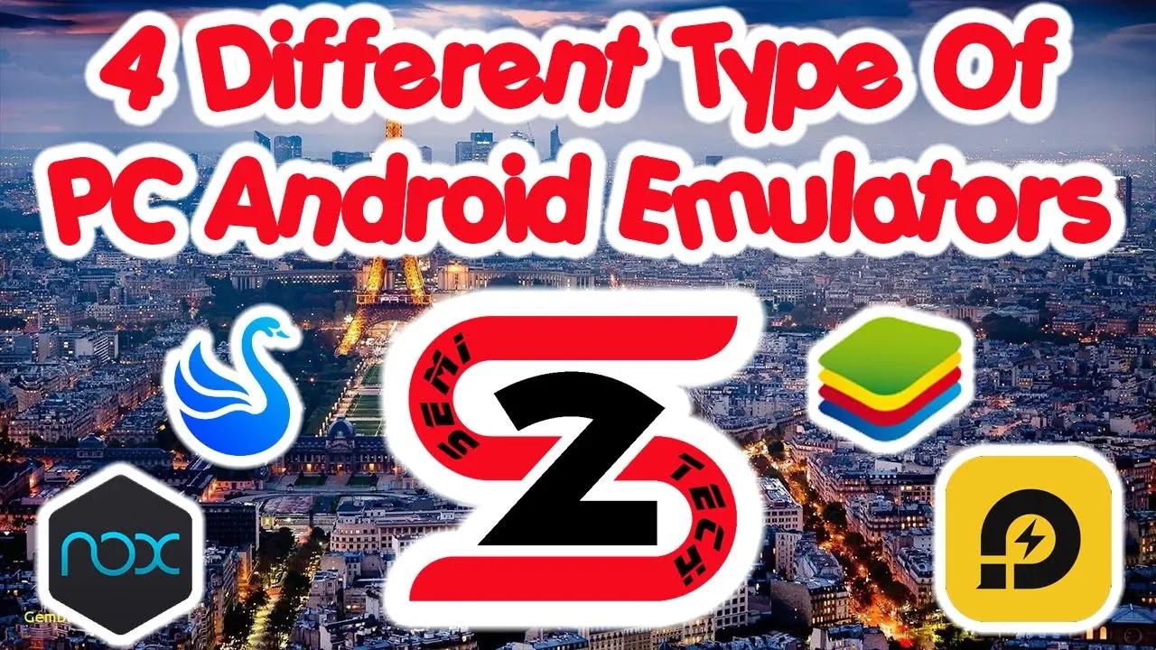 4 Different Type Of PC Android Emulators (Nox vs. LD player vs ...