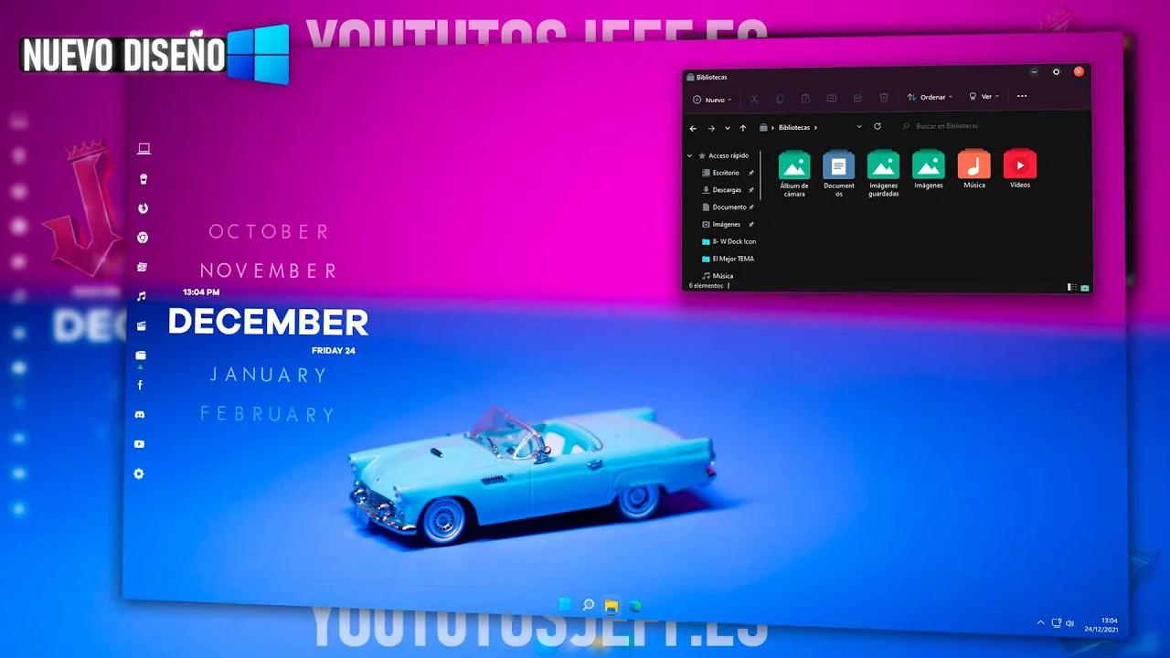 tema windows 11 para 10