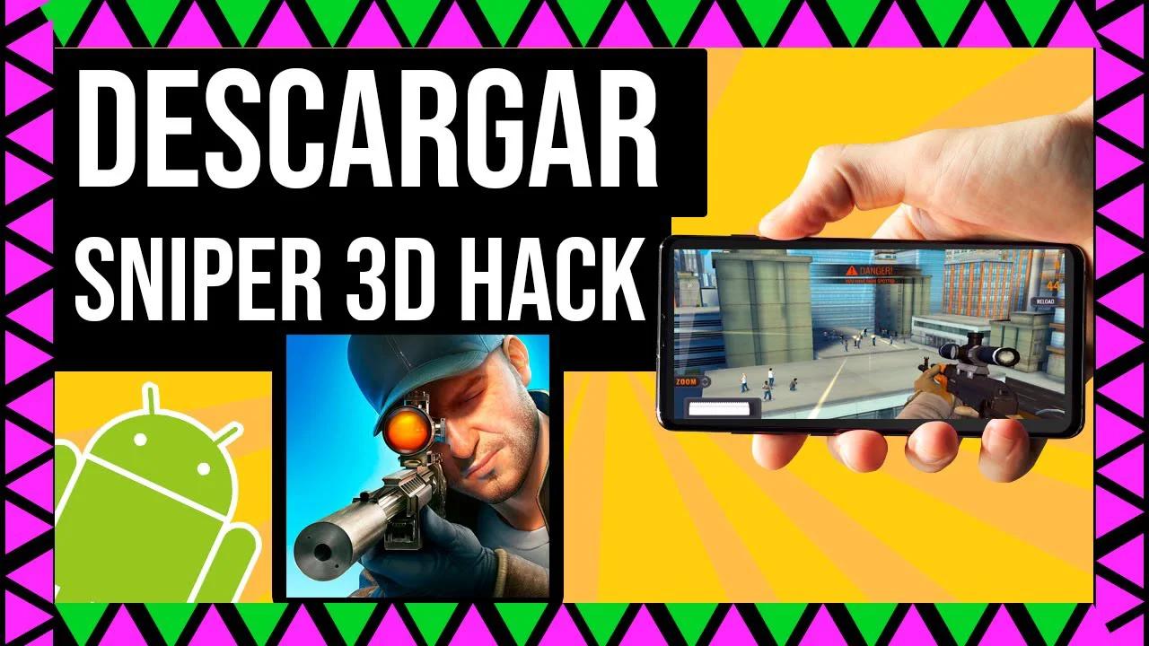 Descargar Sniper 3D Hackeado para Android TODO ILIMITADO APK 2021