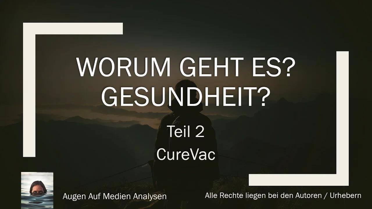 ⁣Worum geht es? Gesundheit? - Teil 2 - CureVac