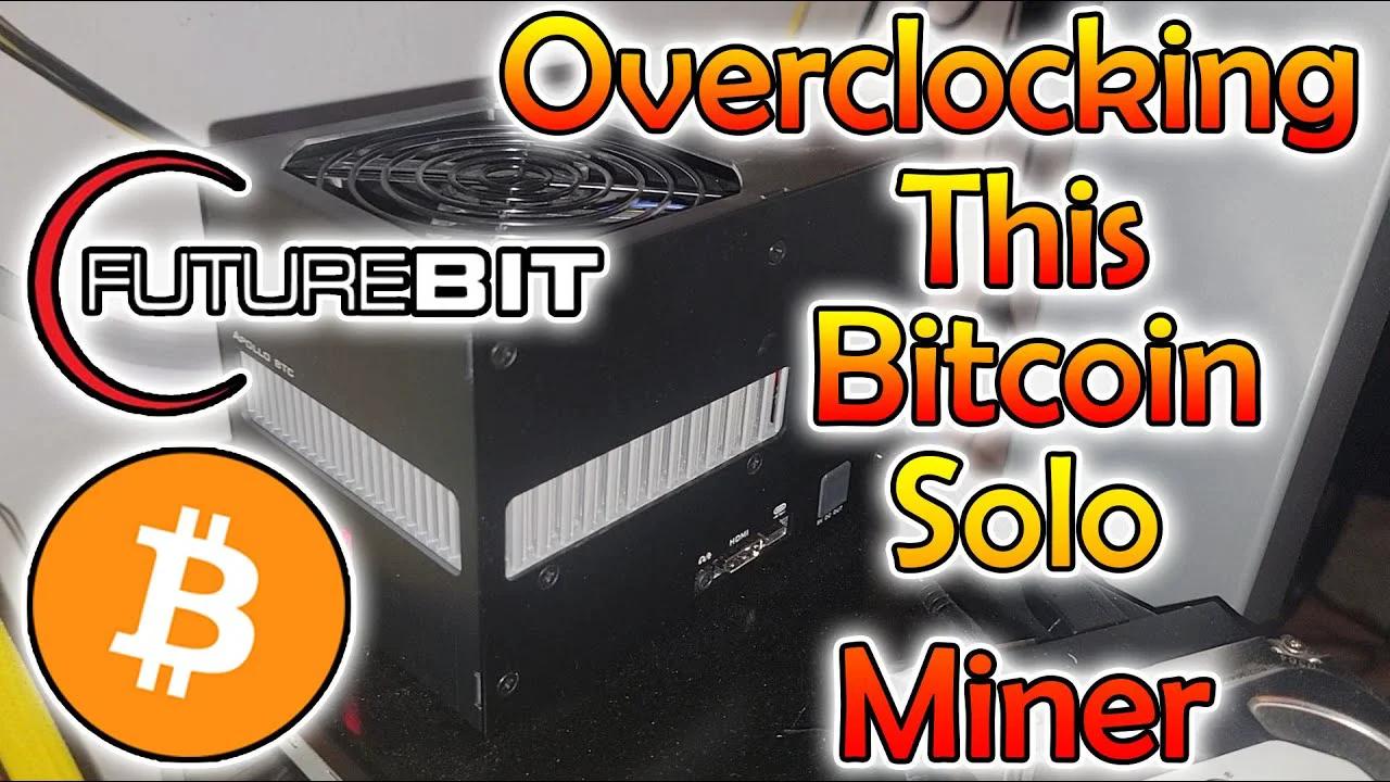 Overclocking the FutureBit Apollo BTC Miner Best Bitcoin Solo Miner